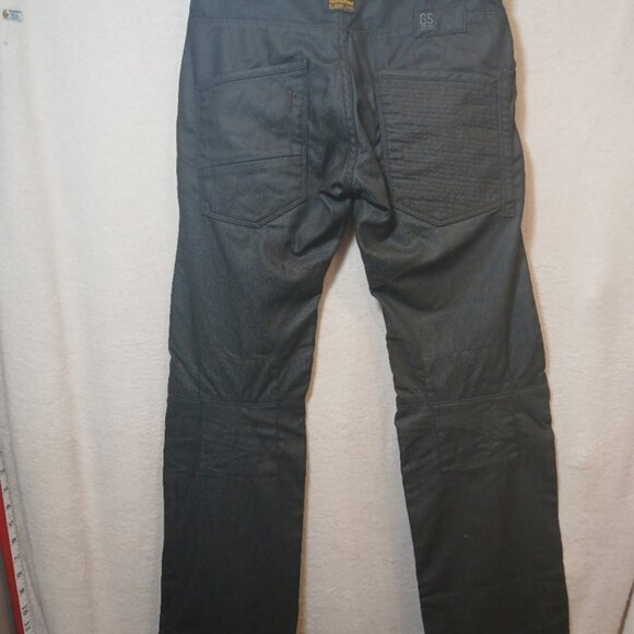 G-STAR Original Raw Denim Size 26x32 Fire Elwood Tapered Black New - Picture 8 of 10